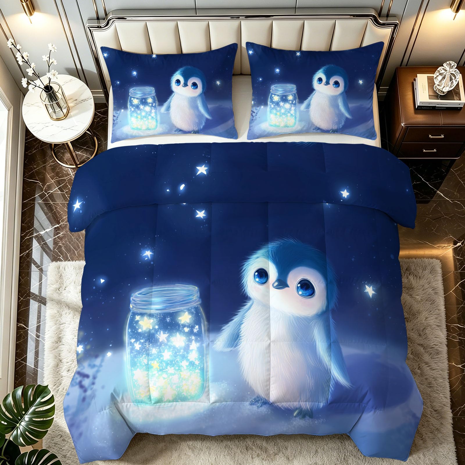 Poszewka na kołdrę King Size, Dreamy Storybook Dwustronna 10,5 Tog 230 x