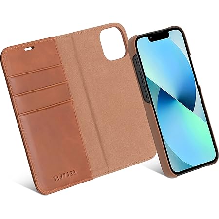 WIIUKA IPhone 12 Mini Hülle - Extra Dünnes Deutsches Premium Leder Case