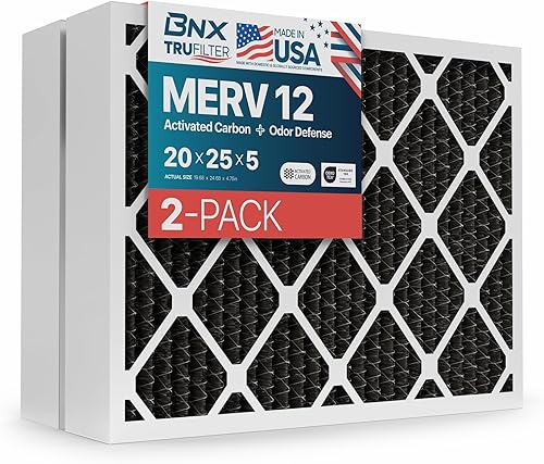 Miniatura 119 de BNX MERV 13 - Filtro de aire plisado electrostático, 20 x 23 x 1 pulgadas (6 pzas), fabricado en EE. UU., filtros de aire HVAC para alergias, polen