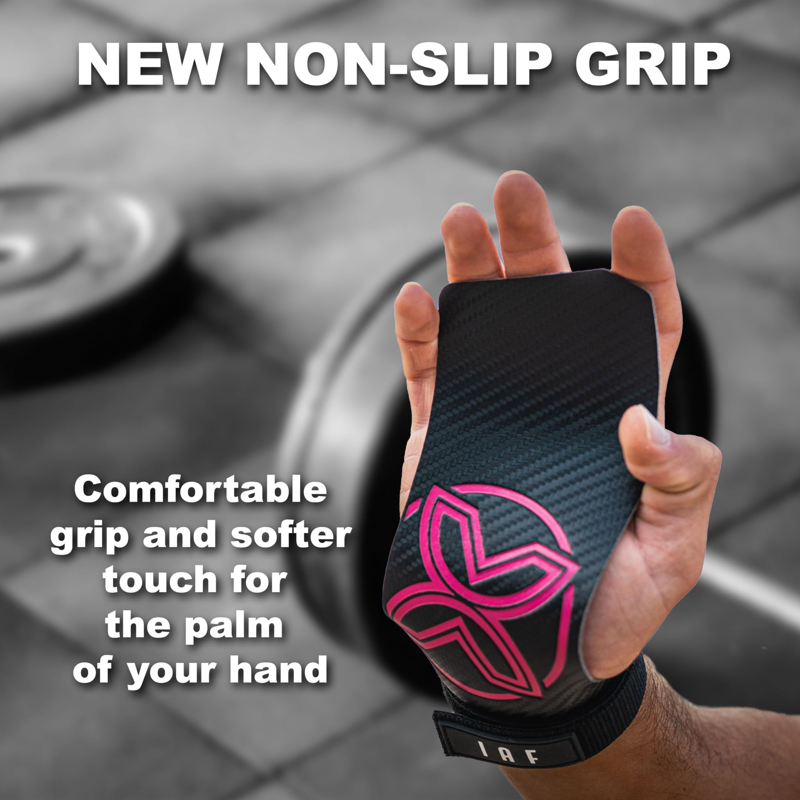 Calleras para crossfit, hand grip de alta protección y diseño, comodidad superior, fabricado artesanalmente sin agujeros para un mejor agarre.