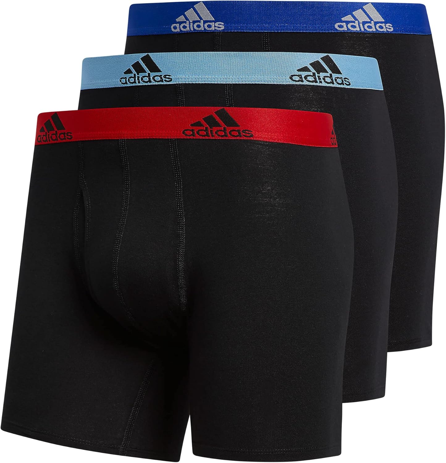 Negro/Rojo Escarlata/Azul