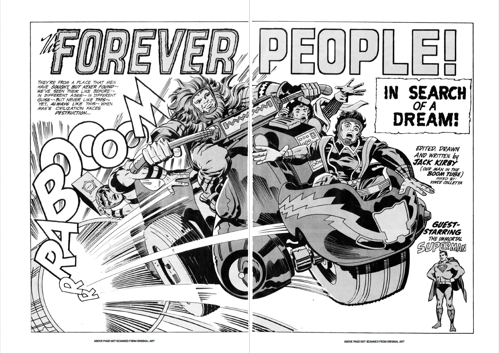Jack Kirby's Forever People Artist's Edition