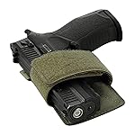 M-Tac Gun Holster for Concealed Carry - CCW Concealed Carry Holster for Men and Women - Cordura Pistol Holster for Fanny, Backpack, Vest (Olive)