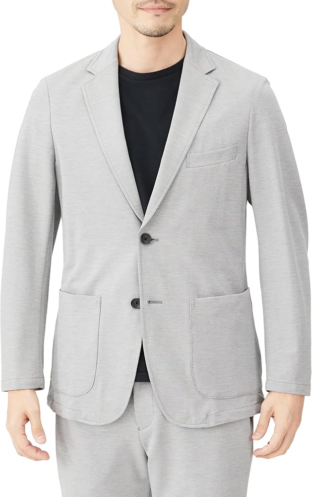 AOKI【未使用タグ付】冷感ジャージパジャマスーツ セット グレーゆったりL AOKI【未使用タグ付】冷感ジャージパジャマスーツ セット グレーゆったりL