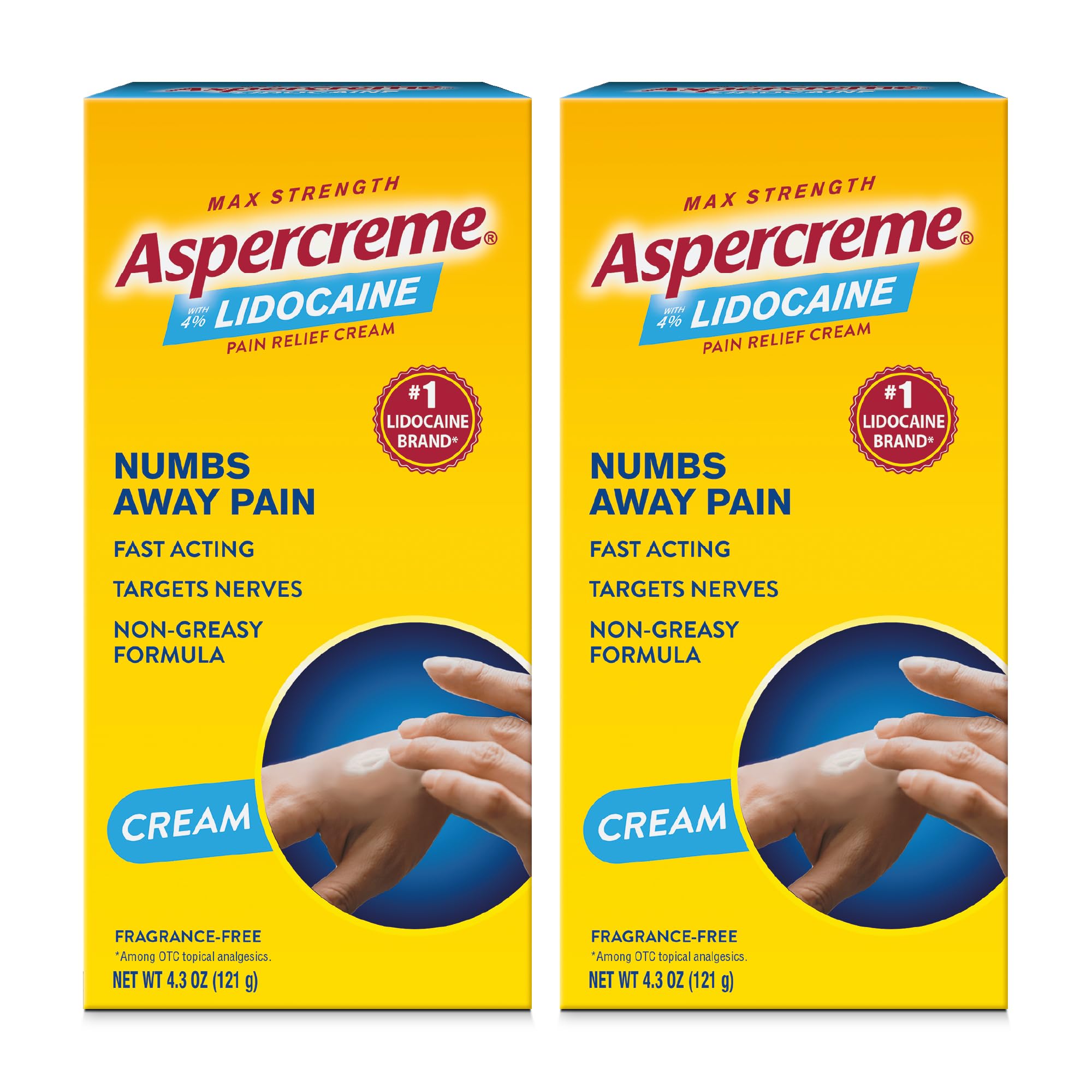 Aspercreme with 4% Lidocaine