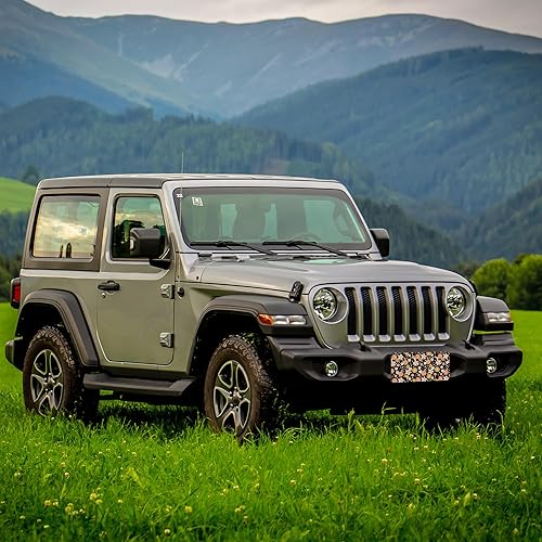 Miniatura 7 de Placa de matrícula delantera, cubierta vintage para matrícula, de acero inoxidable a prueba de óxido, placa de metal para automóvil, divertida