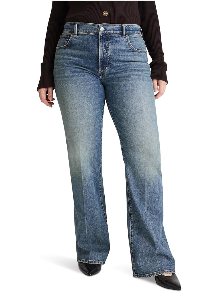 Blue Madewell Vintage Flare Jean in Bouvier Wash