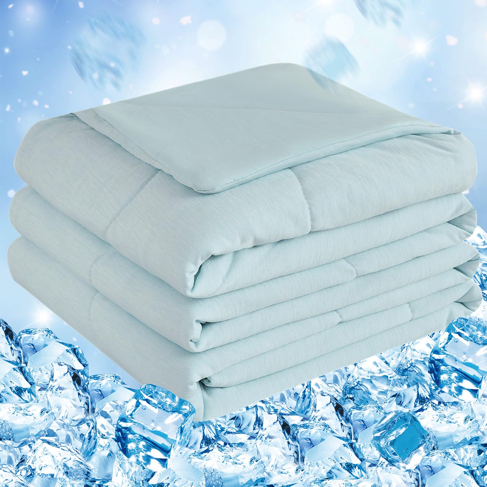 RUMBALUXY Kühldecke leichte Sommerdecke，Cooling Blanket Für Nachtschwitzer