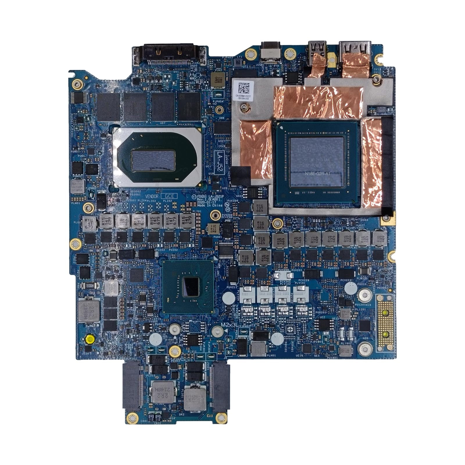 Amazon.com: LA-J521P for Dell Alienware M15 R3 i7-10875H RTX2070