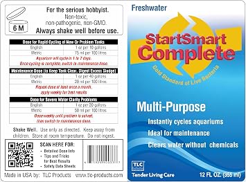 TLC Products StartSmart Complete Freshwater Aquarium Cycle Starter