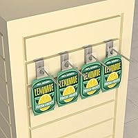 Vista 3 de 1-1/4" X 7/8" Agujero Redondo Pegatinas Colgantes 1000/Paquete