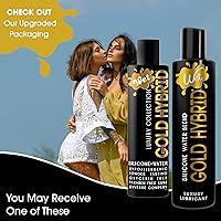 Vista 6 de Wet Lubricante híbrido Gold de silicona y a base de agua Rendimiento duradero, fórmula premium Fabricado sin glicerina ni parabenos Lubricante