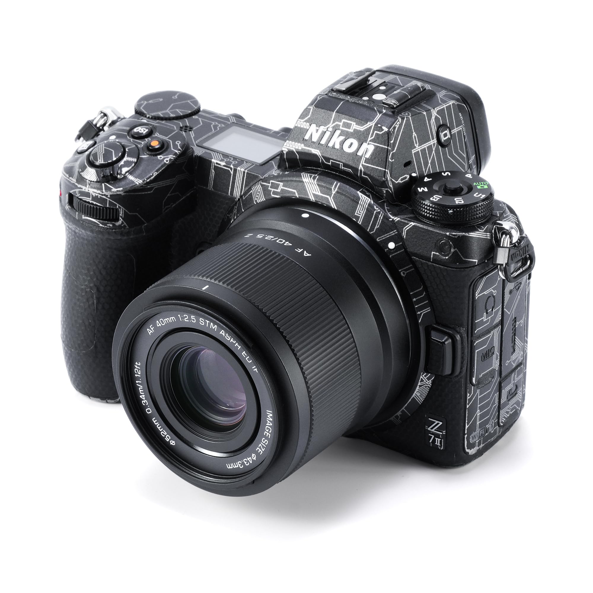 Amazon.com : VILTROX 40mm F2.5 Z Mount Lens, AF 40mm f/2.5 Z Full  