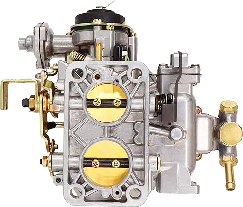Miniatura 5 de Carburador de 2 barriles para Weber 32/36 DGAV DGV DGEV estrangulador eléctrico progresivo carburador para Mazda B2000 B2200 Toyota Pickup 20R 22R