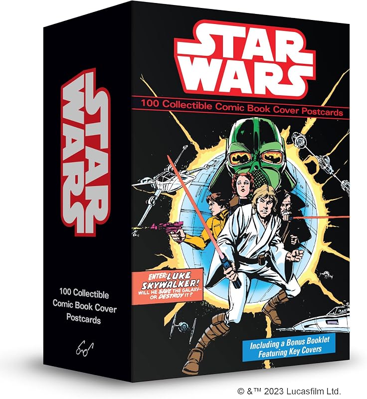 Star Wars 100 Collectible Comic Book Cover Postcards