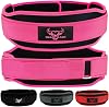Weight Lifting Belt Dual Power Padded 5.5 Neoprene Back Gym Bodybuilding Deadlift Fitness Lumbar Training for Men and Women