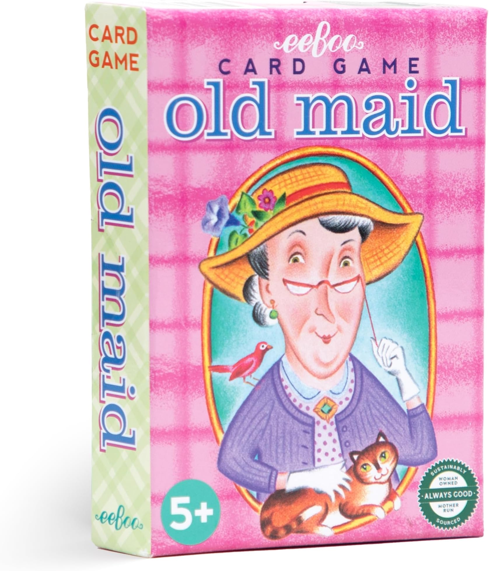 eeBoo Old Maid Playing Card Game, Career Themed Cards, Ages 5+, 3+ Players | A classic card game. Introduces occupations & vocabulary. Develops patience & concentration. Includes 50 laminated cards