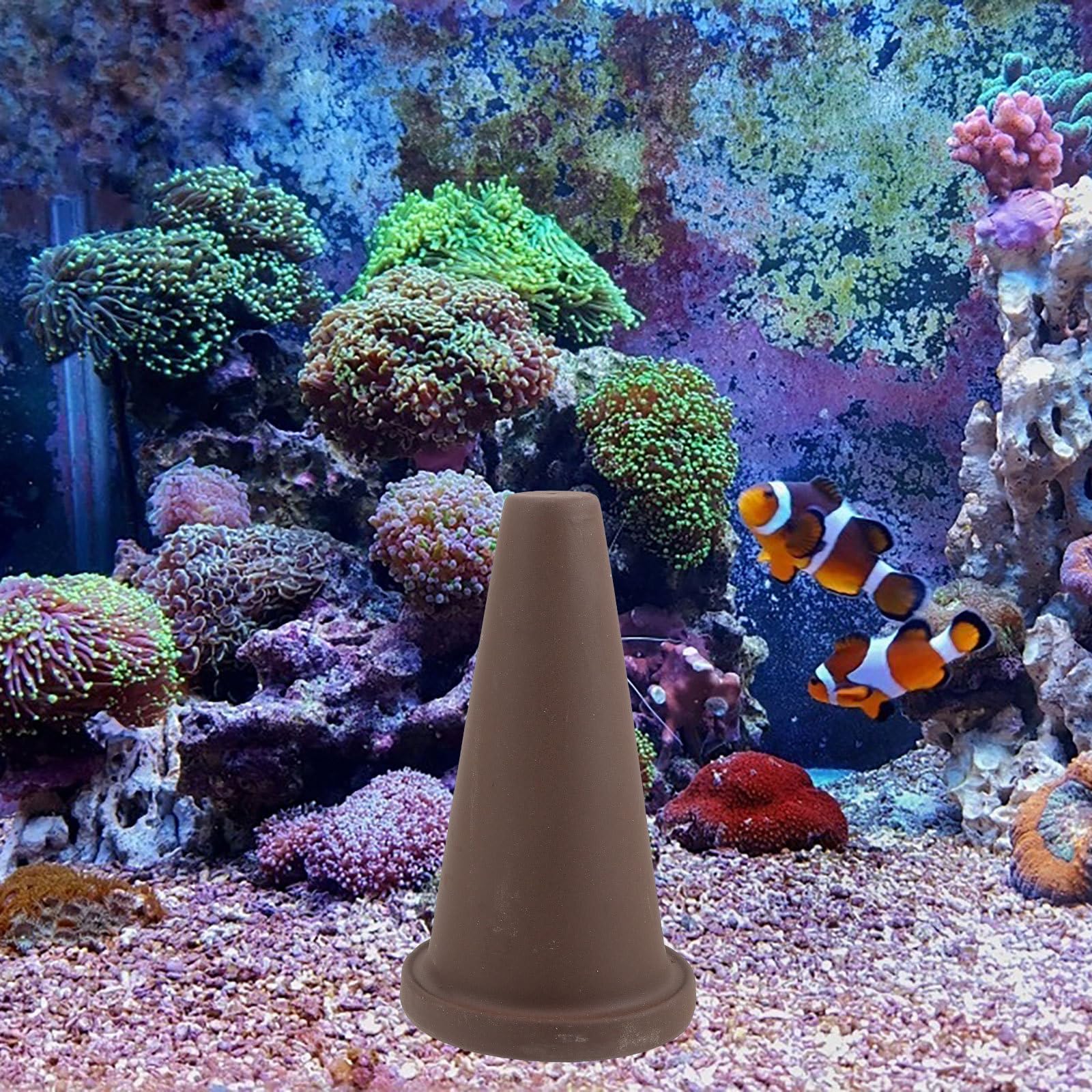 Fischzuchttopf mit Isoliergitter, 1 Satz, Eisen und Ton