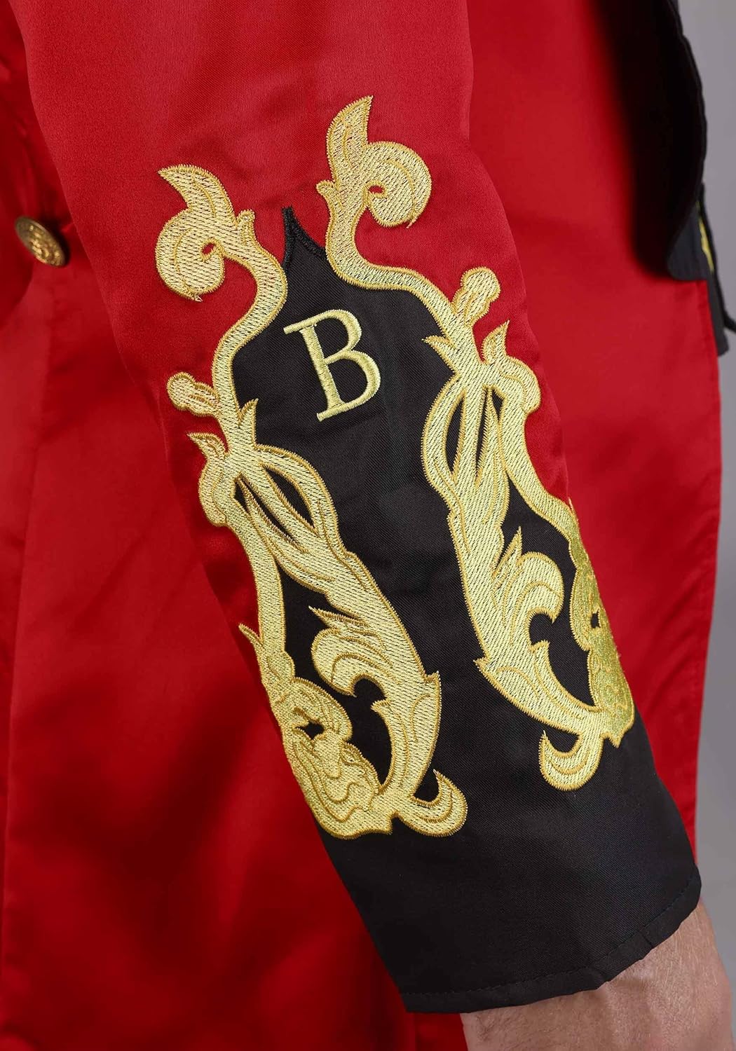 Plus Size Ringmaster Circus Performer Costume | Adult Vintage Showman Outfit with Top Hat for Halloween - Image 5