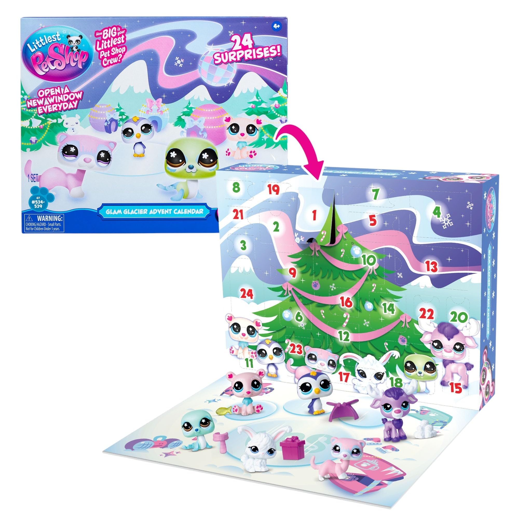 Littlest Pet Shop Glam Glacier Holiday Advent Calendar