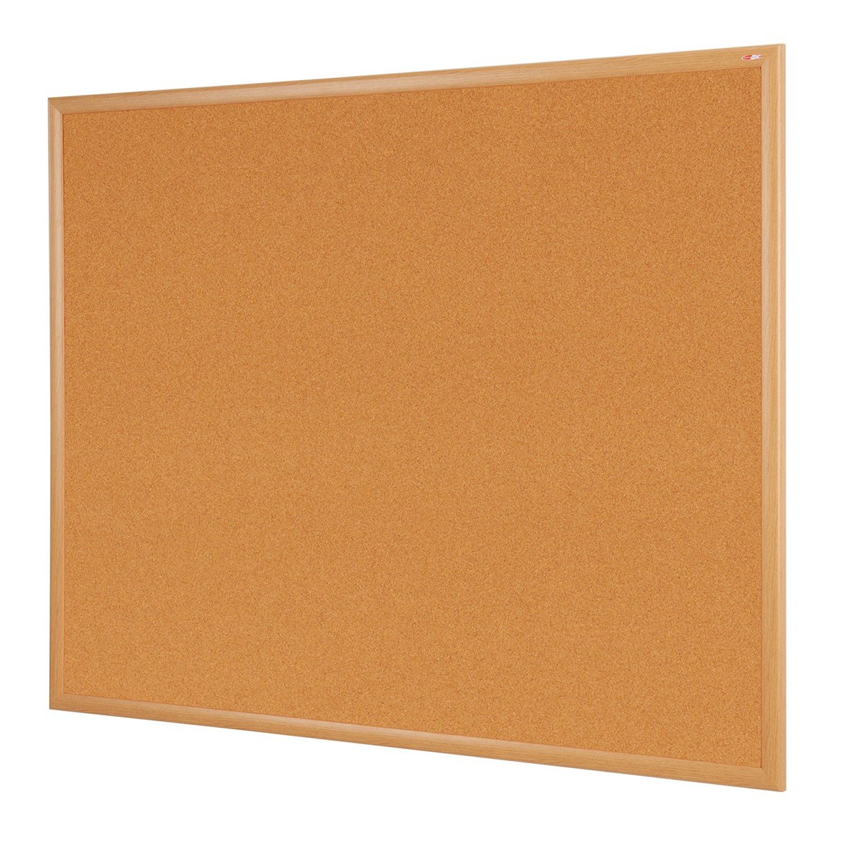 Metroplan 1200 x 2400 mm Eco- Friendly "Felt" Noticeboard with Light Oak Effect Frame - Cork
