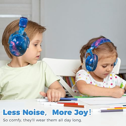 Miniatura 2 de NRR - Orejeras de seguridad para niños, con reducción de ruido de 25 dB, protectores auditivos para dormir, estudiar, avión, conciertos, fuegos