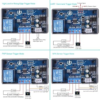 Delay Module DC 5V-30V Timer Relay with Digital LED Display DC 12V 10A Delay Relay 0.1s-999mins Timer Module