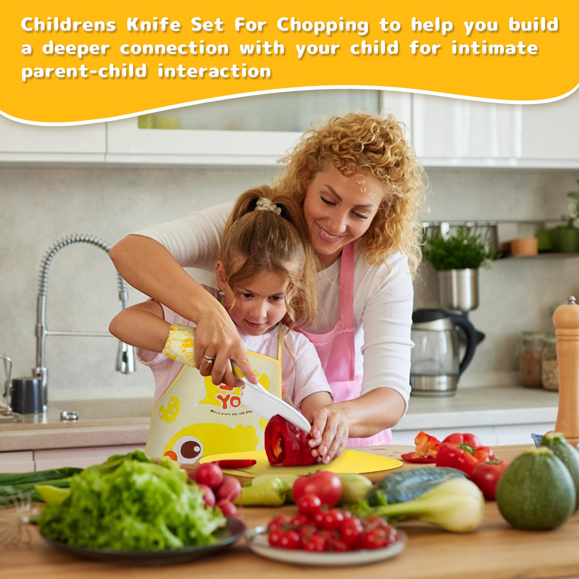 Lot De 17 Couteaux De Cuisine Pour Enfants-Pour Couper Et Cuire Des