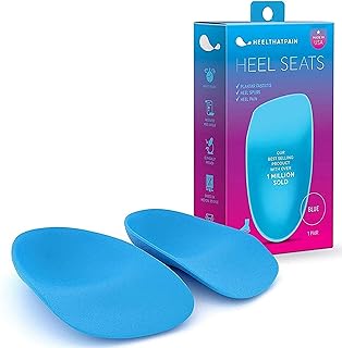 Heel Seats by Heel That Pain | Foot Orthotic Inserts | Heel Cups for Heel Pain, Plantar Fasciitis and Heel Spurs