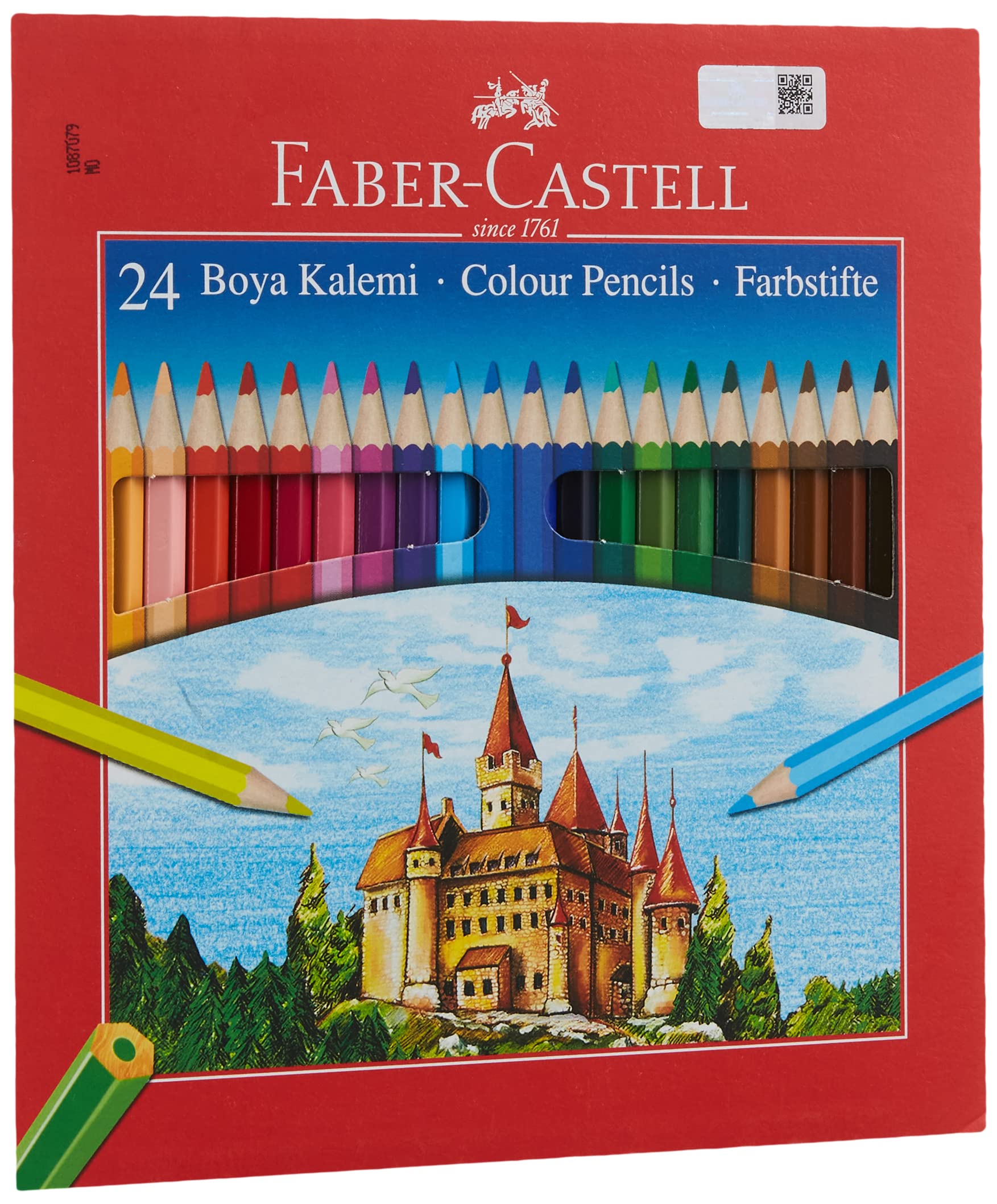 Faber-Castell Kolorowy ołówek, 24 kolory