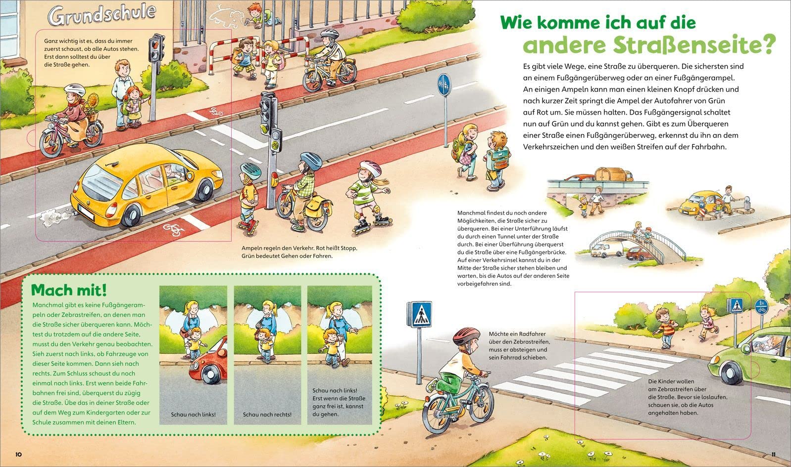 WAS IST WAS Junior Band 28. Im Straßenverkehr: Warum gibt es Verkehrsregeln? Wie komme ich auf die andere Straßenseite? Wie wird man im Dunkeln gesehen?
