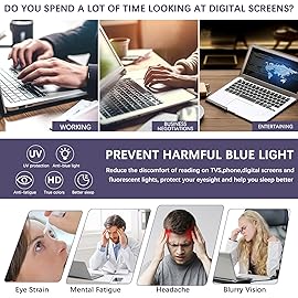 STASTEND 5 Pack Reading Glasses Blue Light Blocking for Women,Computer Readers with Spring Hinge (Multicolor-C7, 2.5, multiplier_x)