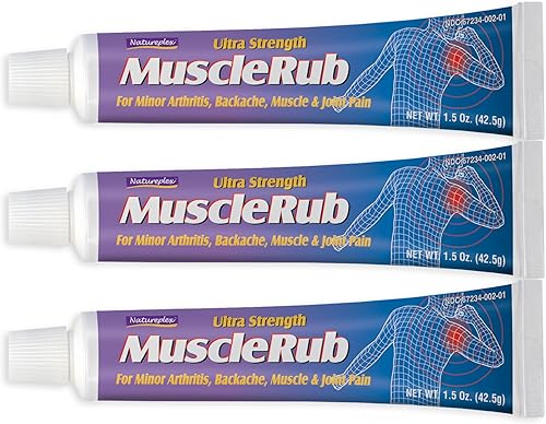Miniatura 9 de Muscle Rub - Paquete de 3 tubos - Tubo de 1.5oz