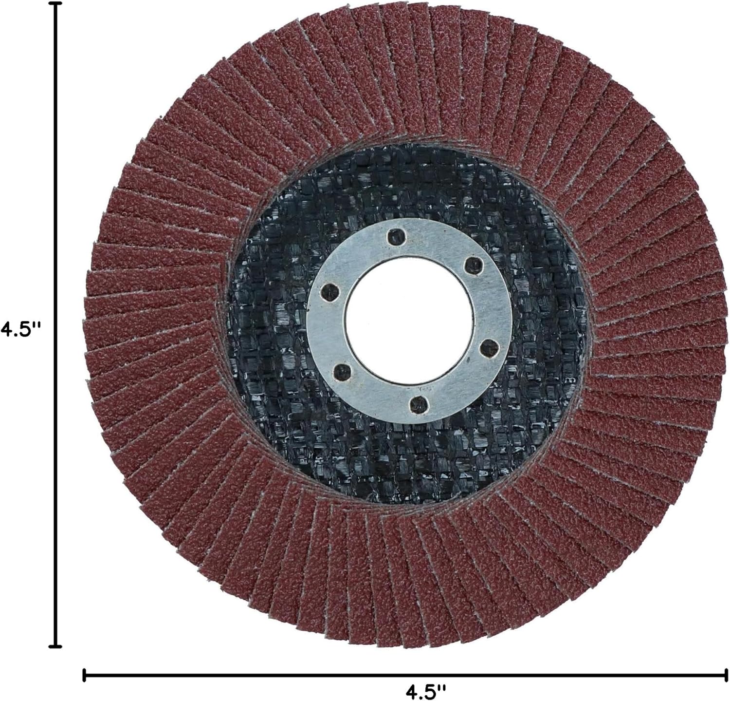 10 x Flap Discs 80 Grit Angle Grinder 4.5" (115mm) Flat Sanding Grinding TE232