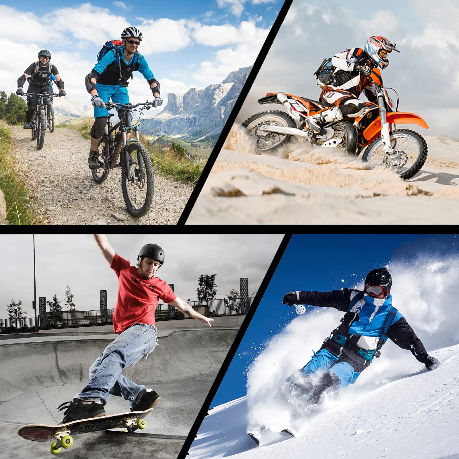 Protection Moto Vélo Equipement Dorsale Pare Pierre pour VTT Cross Trottinette Ski Adulte Enfant