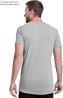 Vista 9 de True Classic Camisetas para hombres Camisetas de manga corta con cuello redondo para hombre, Camisetas de mezcla de algodón lisas y novedosas