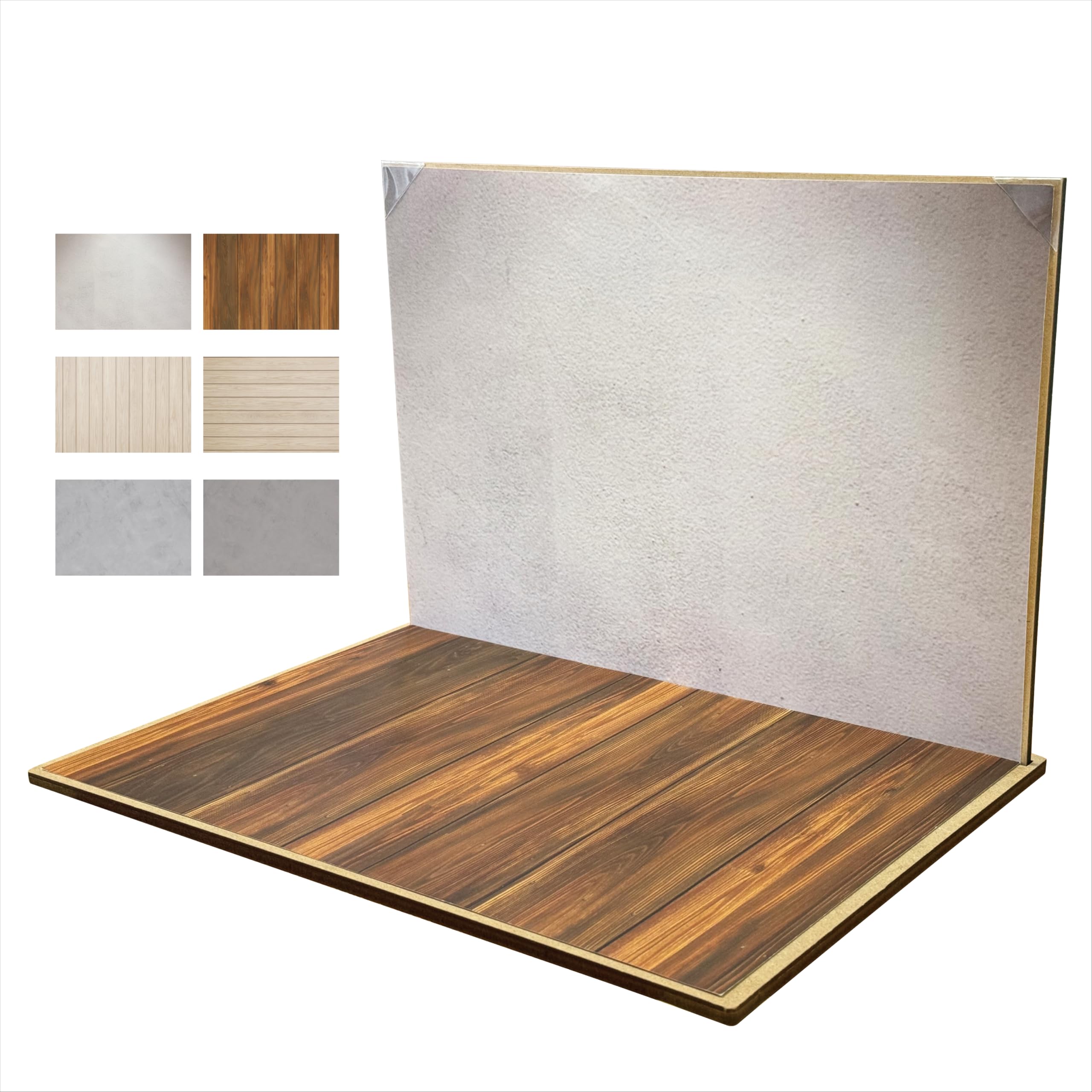 Amazon | テーブルフォトブース【ナチュラル】 商品撮影パネル＋背景紙