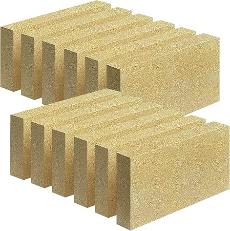 Fire Bricks, FireBrick, High Temperature Insulated Firebricks for Wood Stoves,