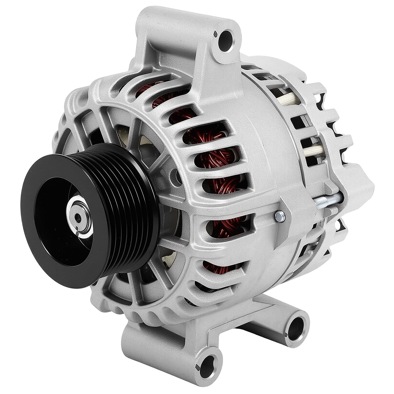 SCITOO Alternator Fits for Ford for F-250 Super Duty,for F-350 Super Duty,for F-450 Super Duty,for F-550 Super Duty 7.3L 1999-2001 12V 110Amp CW S8 Pulley Class 7796 LRA2988 F81U10300EB 7796C F81UEB-image-45