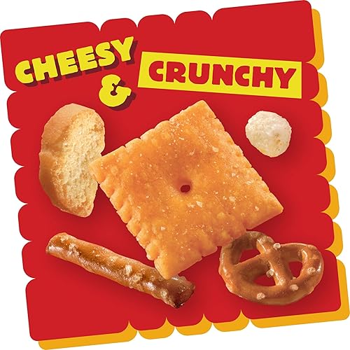 Miniatura 4 de Cheez-It Mezcla de aperitivos, aperitivos para el almuerzo, aperitivos de oficina y niños, clásico, caja de 36 onzas (4 cajas)