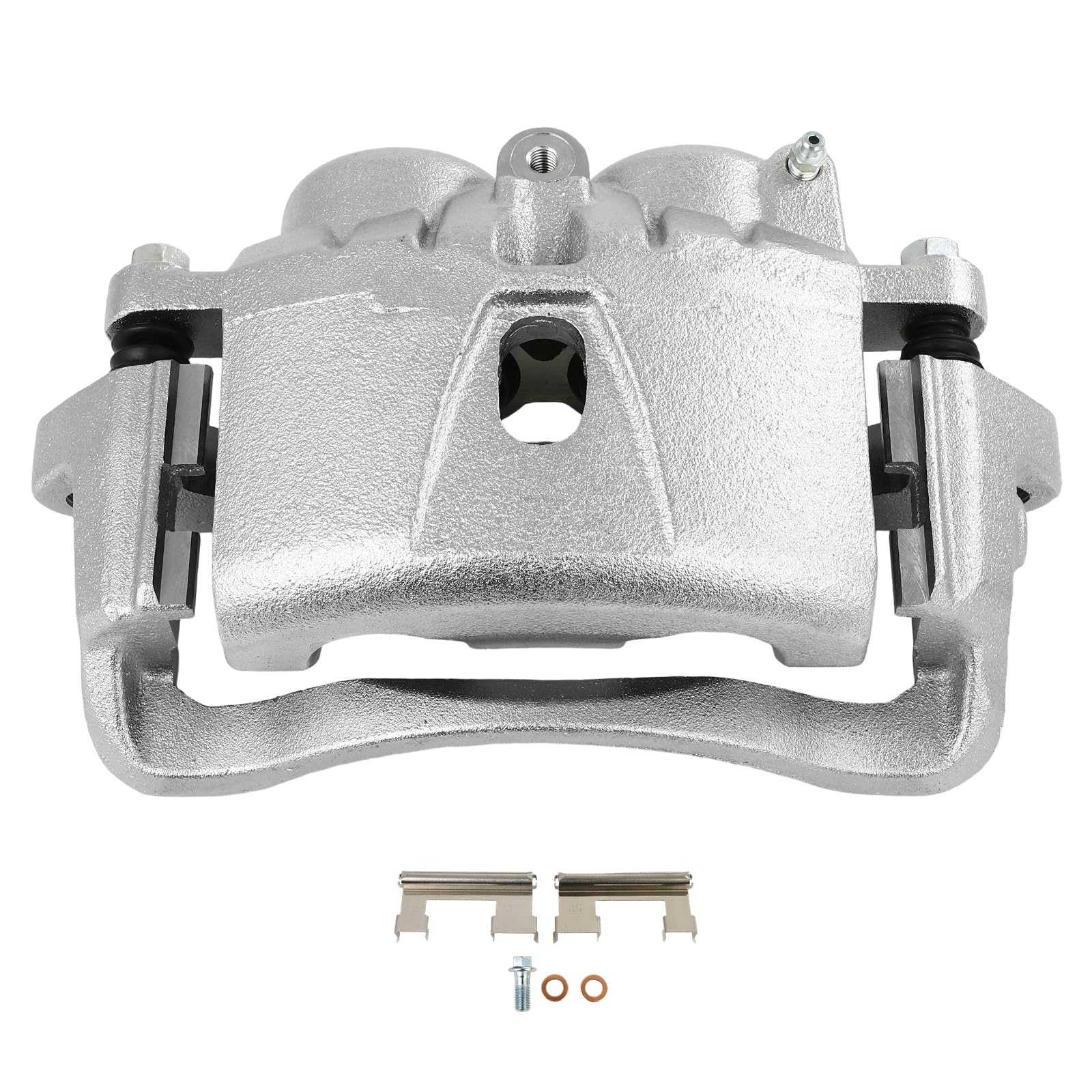 SCITOO 18B4814 Rear Left Disc Brake Caliper w/Bracket Fit For Chev For Silverado 3500 2001-2006,For GMC For Sierra 3500 Classic 2007,For GMC For Sierra 3500 HD 2007-2010, Double Pistons