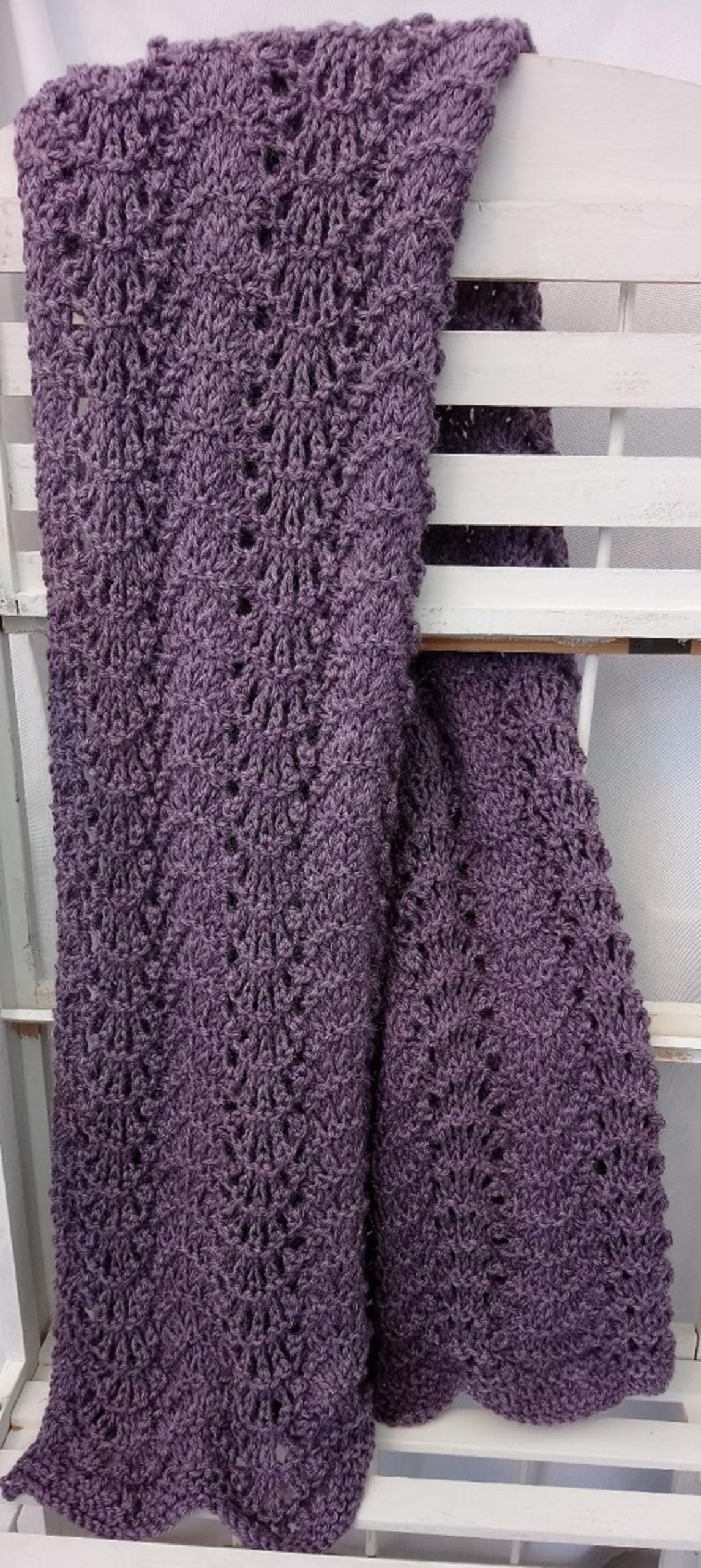 Light Weight Cosy wrap Knitting kit (Heather)