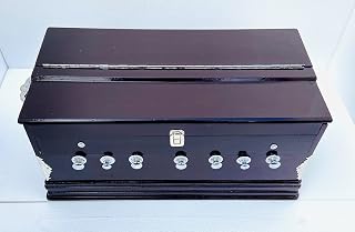 KHALSA MUSICAL Harmonium- 3 1/4 Octave, Double Bellow, 39 Keys,7 Stopper, 2 Reeds (Bass- Male), With Cover and free carry bag Price In India