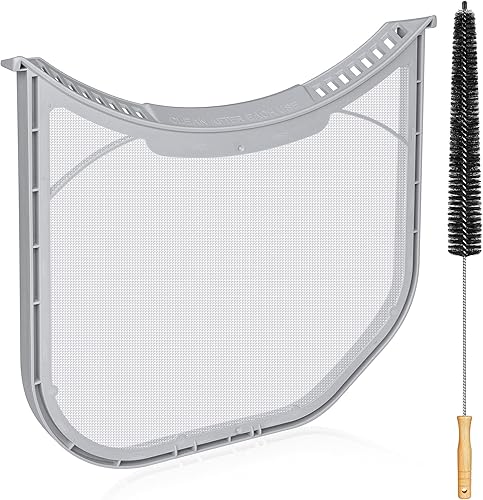 Miniatura 10 de ADQ566564 - Filtro de pelusa de repuesto para secadoras LG y Kenmore, pantalla de pelusa de secadora ultra duradera, borde sin sello de fieltro,