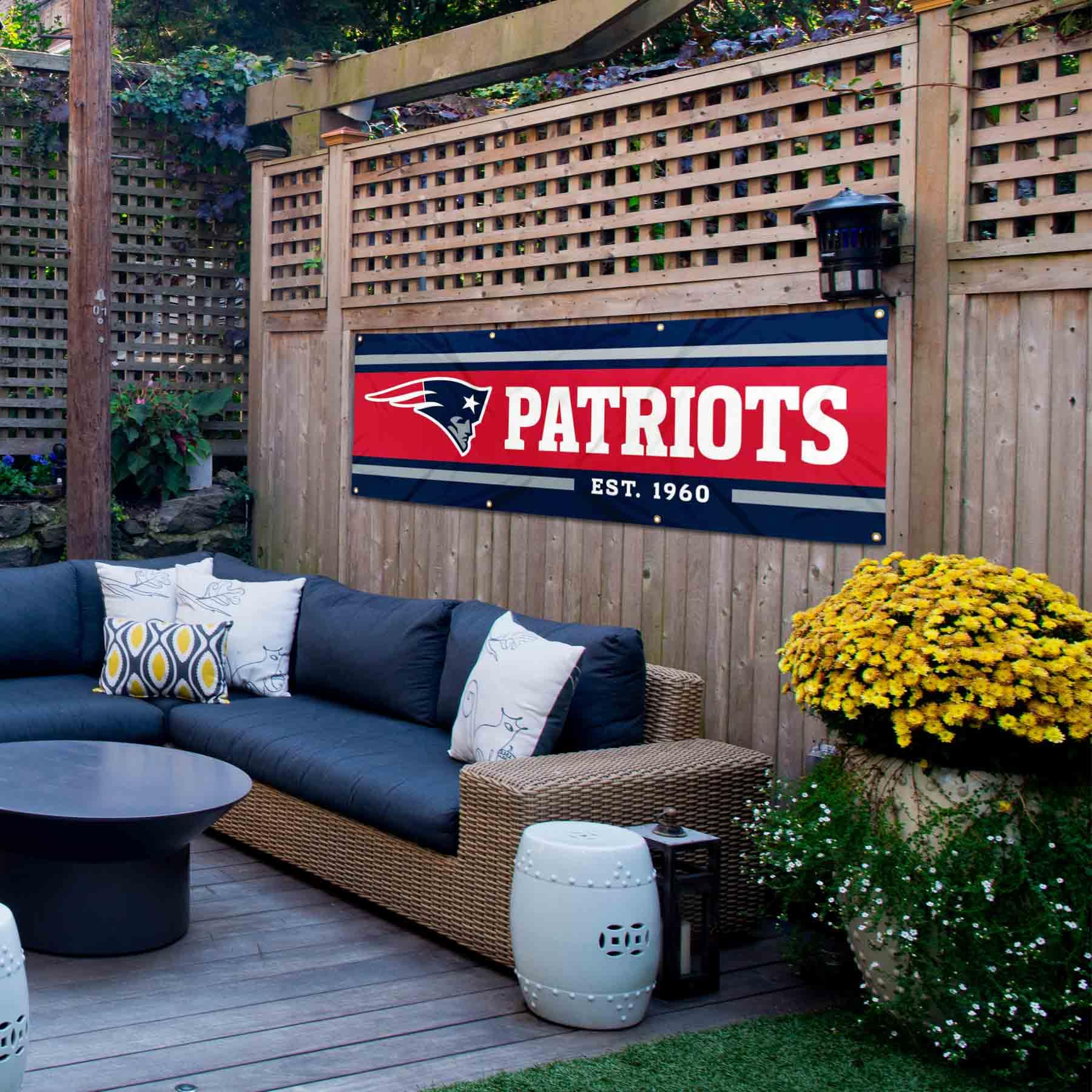 Banderín vertical de los New England Patriots de la NFL – Yaxa Guateala