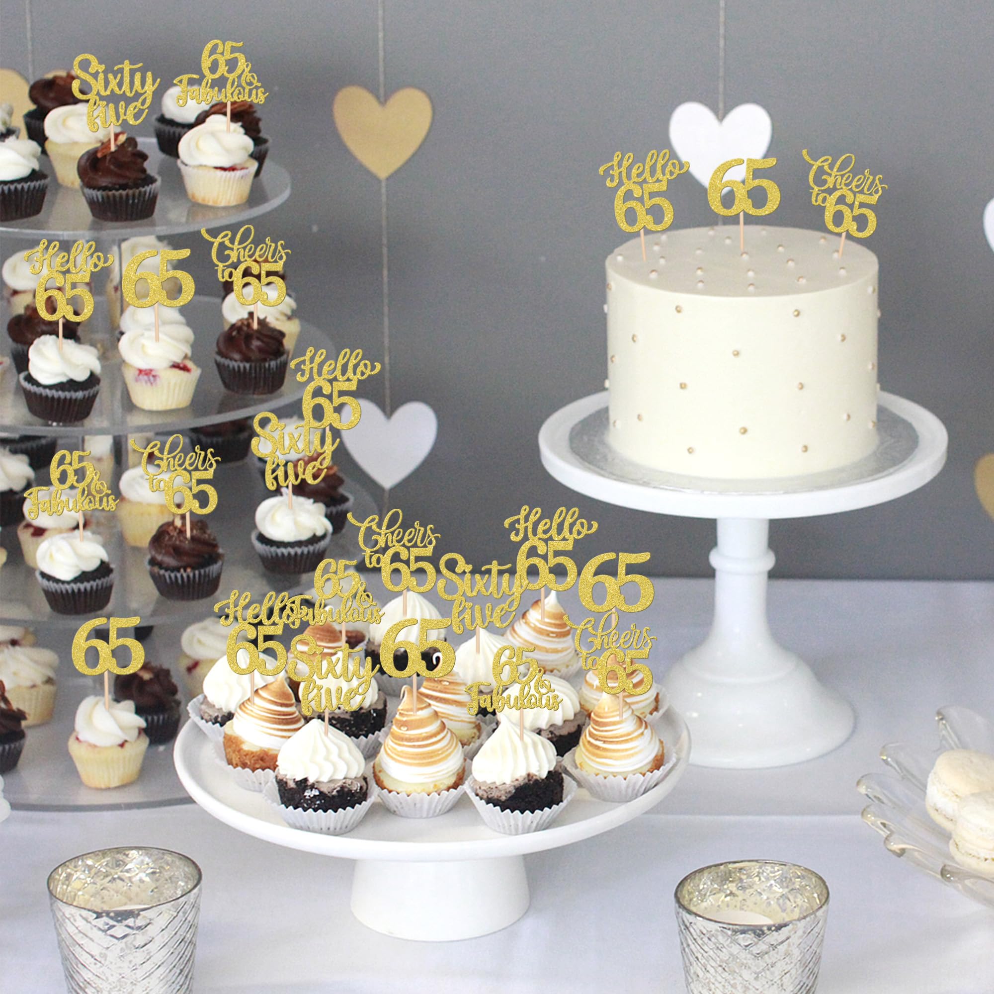 Lot De 24 Décorations De Gâteau D'Anniversaire Vintage 2008 - 15