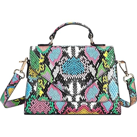 Crocodile Crossbody Shoulder Bags for Women, Small Trendy Purse for Phone, Womens...
