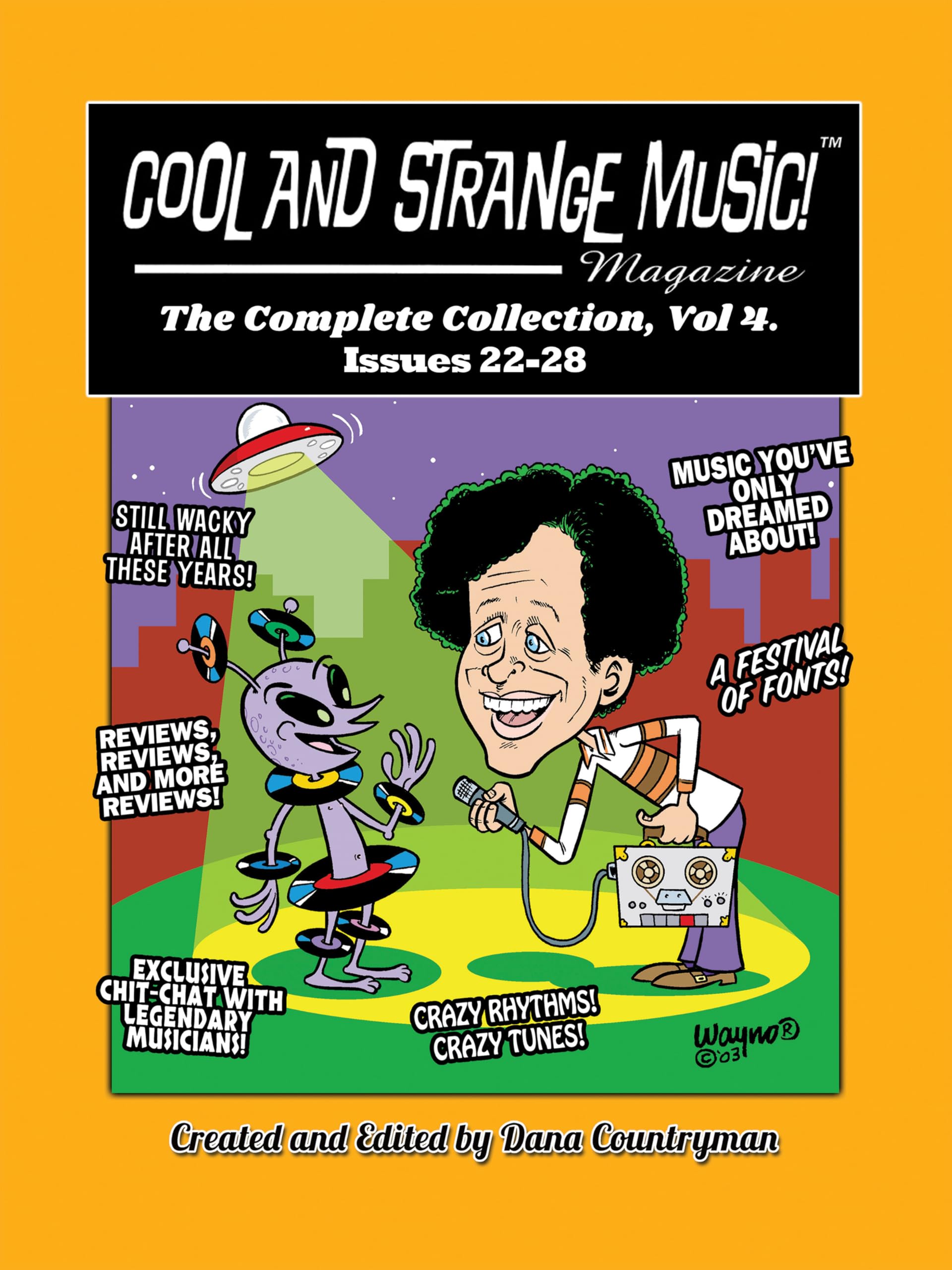 Cool and Strange Music Magazine complet Vol 4 revue musicale rare et livre de collection