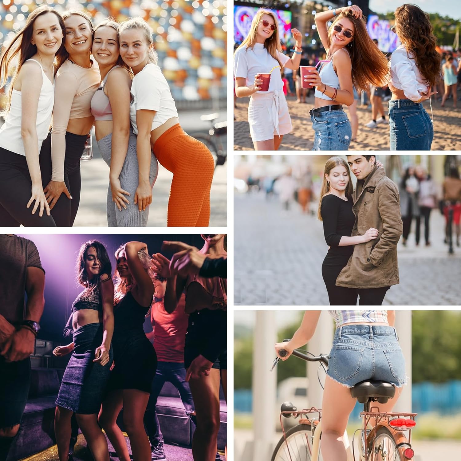 Hip Dip Pads, Silicone Butt Pads for Women, Reusable Hip Enhancer Shapewear, Self-Adhesive Butt Pad for an Instant Hourglass Figure, Hip Dip Filler & Corrector - Image 6