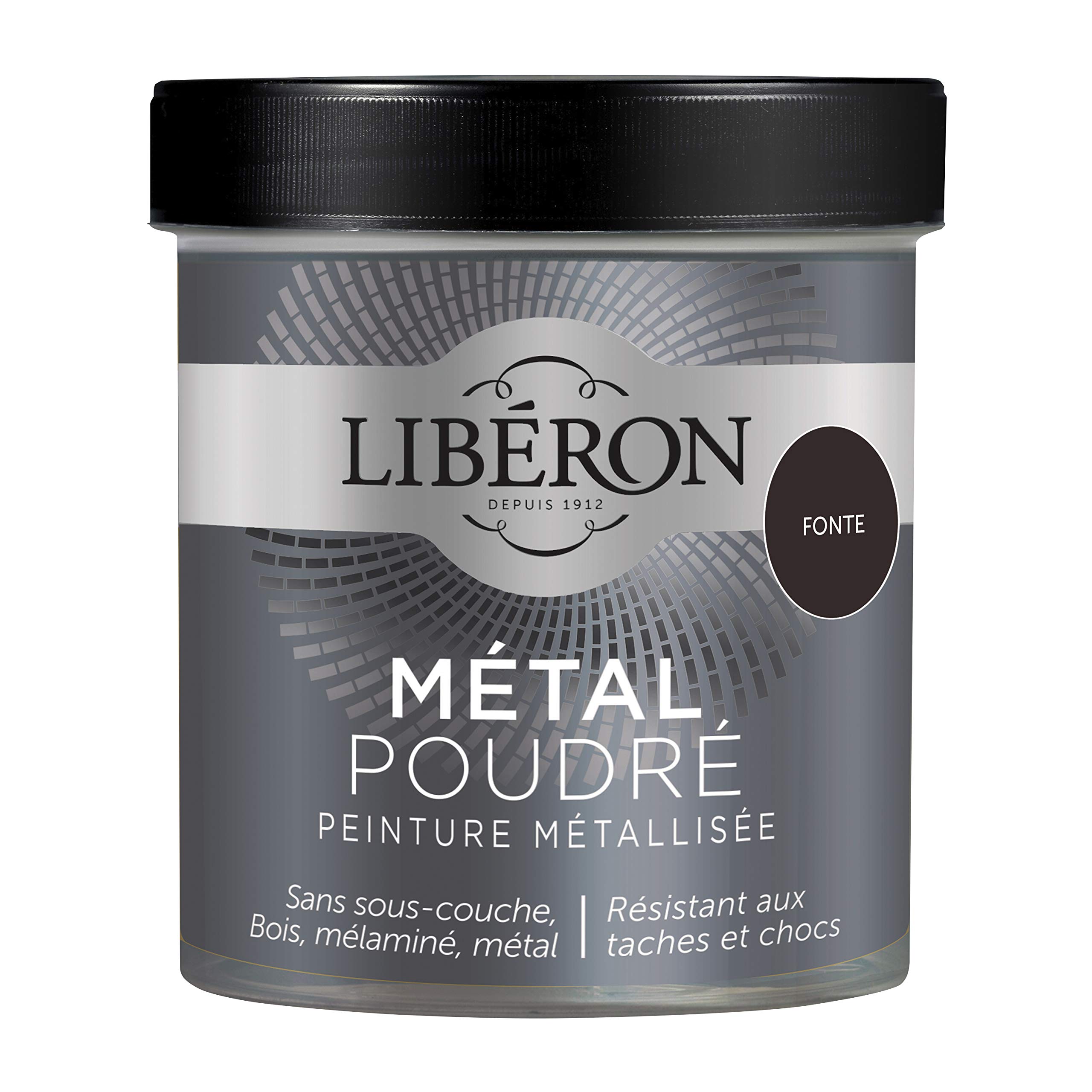 Métal Poudré Libéron Gris acier pour relooker un meuble industriel